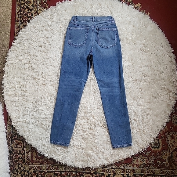 DL1961 Bella Slim High Rise Vintage Blue Jeans Denim - Canal - 25 - Picture 12 of 16